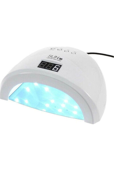SunUV Sun 1S Λάμπα Πολυμερισμού Βερνικιού Νυχιών UV / LED 48W Λευκή