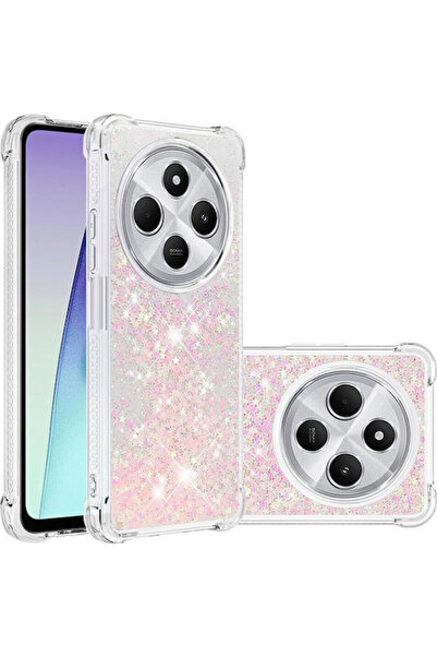 OEM Διπλή Πίσω Θήκη Σιλικόνης Ροζ (Redmi 14C / Poco C75)