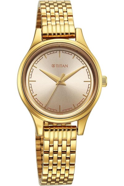 Titan women's analog watch from the Karishma Workwear collection