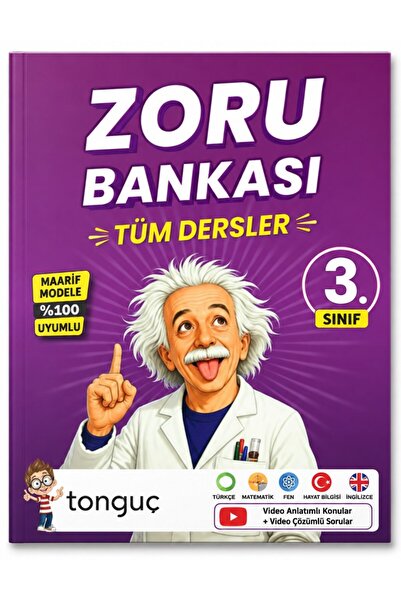 Tonguç Yayınları 3. Sınıf Tüm Dersler Zoru Bankası - MAARİF MODEL