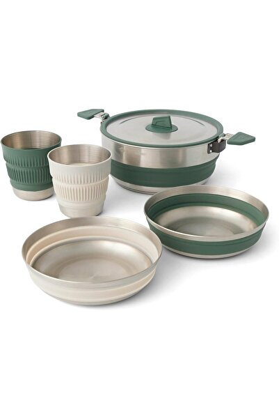Sea to Summit S2S Detour Stainless Steel One Pot Cook Set w/ 3L Pot [5 Piece]...
