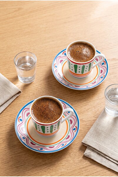 Bambum Moderna 2 Kişilik Fincan Takımı Verde