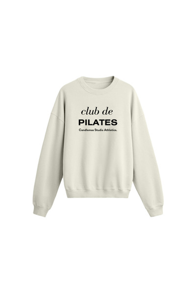 genosha Pilates Printed Oversize Sweatshirt