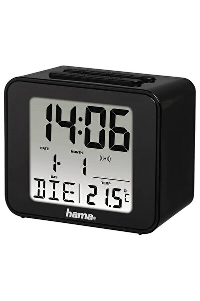 Hama Radio Cu Ceas Cube Alarma Negru