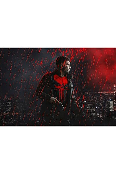 OEM Poster The Punisher în Daredevil Born Again Sezonul 2, 61x90 cm, poster3549