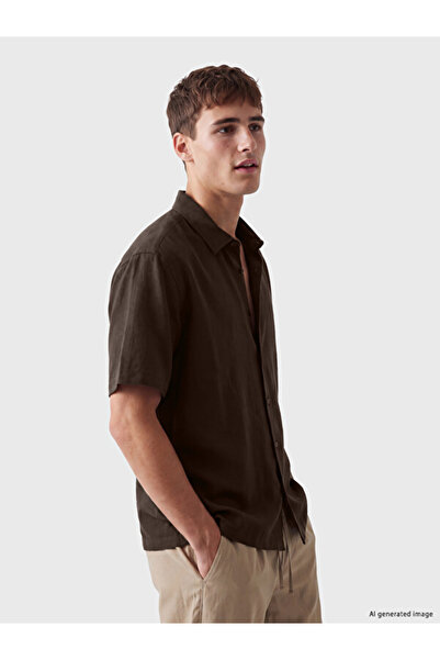 LC Waikiki Timeless Clothing & Timeless Choices Standard Fit Dobby Men's Shirt