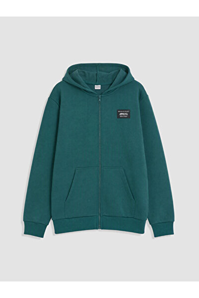 LC Waikiki Timeless Clothing & Timeless Choices Hooded Thick Boys' Zip-Up Swe...