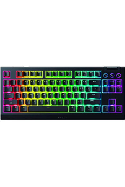 RAZER Tastatură Gaming Wireless BlackWidow V4 Tenkeyless HyperSpeed 2.4G/Blue...