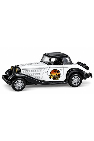 Diecast Metal Car Model Vintage Pull Back Car Toy Vehicle Collection for Kids