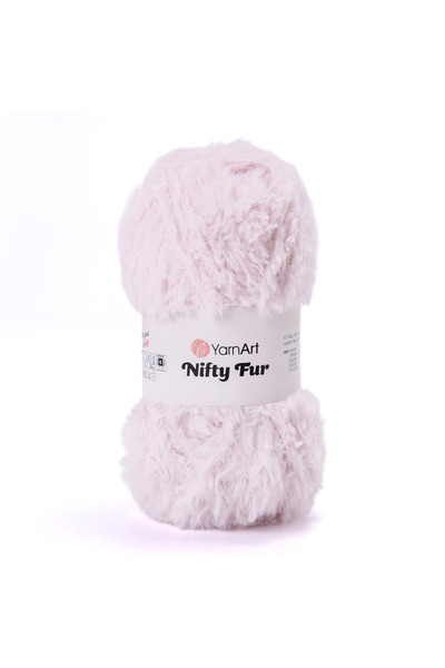 Yarnart Nifty Fur Plush Fur Textured Thick Knitting Yarn 100% Polyester 100 G...