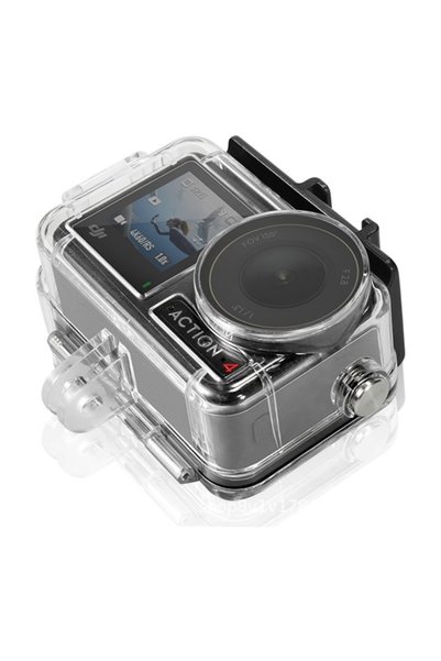 XTW Carcasă de protecție subacvatică pentru camera sport DJI OSMO Action 5, Action 4, Action 3, cadru impermeabil / rezistent la șocuri