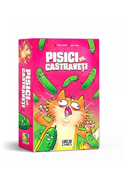 dv Giochi Γάτες εναντίον Αγγουριών. Επιτραπέζιο παιχνίδι (ρουμανική γλώσσα)