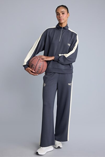 DeFacto Women's Tracksuit Bottom H4230Ax/Ar104 Anthra