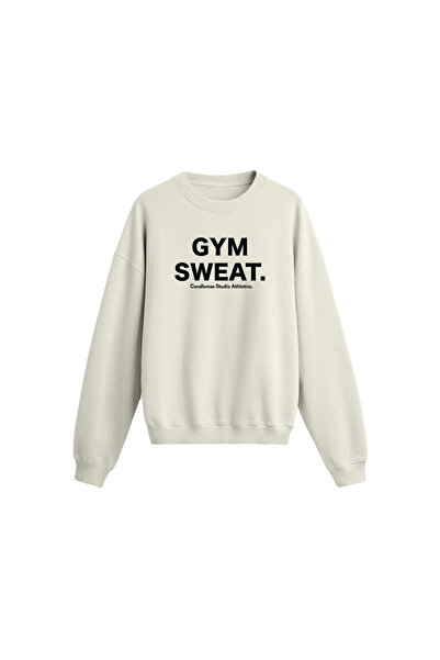 genosha Gym Printed Oversize Sweatshirt