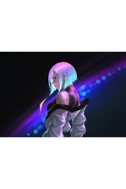 OEM Poster Lucy Cyberpunk Edgerunners White And Dangerous, 61x90 cm, poster3571