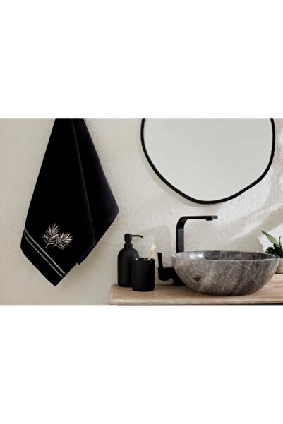 Özdilek Rowan Black-Black Best Set (Hamam Set)