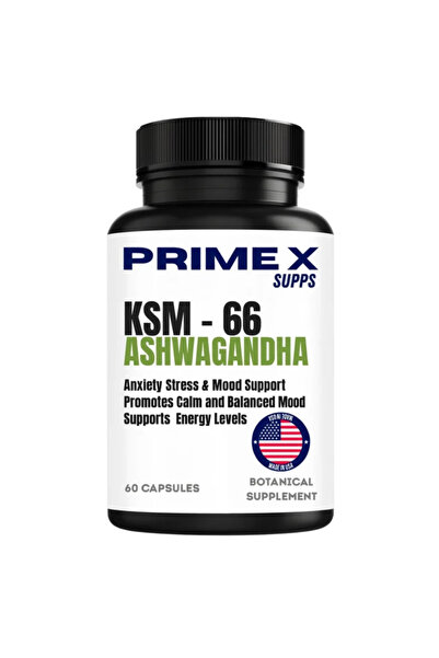 Primexsupps Ashwagan.dha KSM 66 60 Kapsül 500 MG