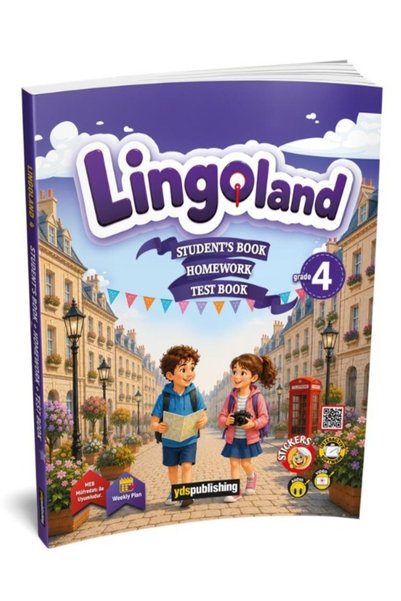yds publishing LINGOLAND 4.SINIF STUDENT'S BOOK + HOMEWORK + TESTBOOK