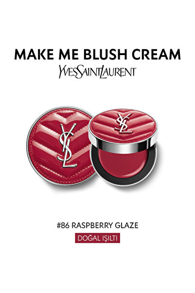 Yves Saint Laurent Make Me Blush Cream Krem Allık 86 Raspberry Glaze 36142749...