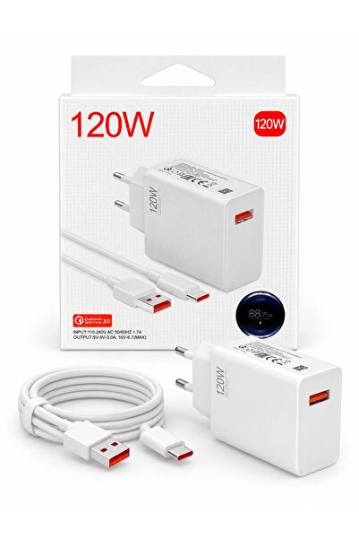 Adeyo Store 120W Hızlı Şarj Aleti | Type-C & USB Çıkışlı Laptop – Telefon – T...