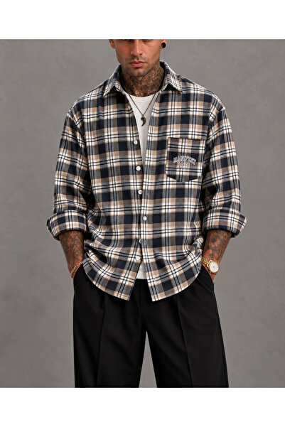 FıttingRoom Oversize Cotton Woven Shirt