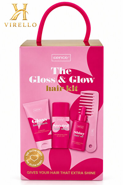 SENCE Το Σετ Περιποίησης Μαλλιών Gloss & Glow – Μάσκα Μαλλιών 75 ml + Έλαιο 5...