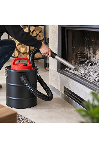ideal STORE idealSTORE 800W σκούπα στάχτης, δοχείο 10 λίτρων, φίλτρο HEPA, λε...