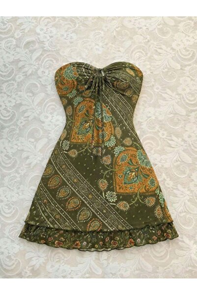 Sheya Rochie mini, verde - XS