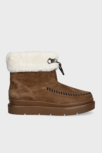 Guess Kenta Logo Thick Sole Suede Boots Flfkenlea10 Women's Boots Flfken Lea1...