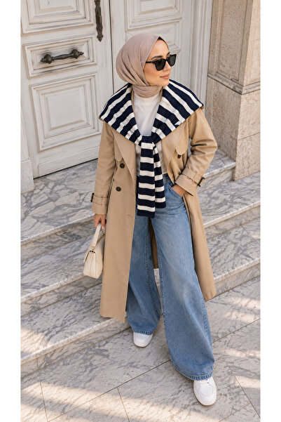 Zeneva Collection Kare Triko Omuz Atkısı 2828