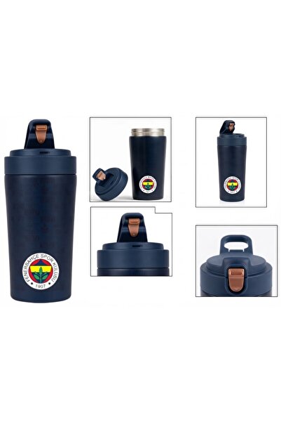 Fenerbahçe Çelik Termos Mug Flip Kapak