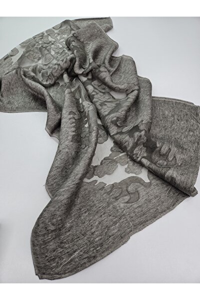 tomrisboutique Baroque Collection Gradient Burnt Jacquard Tulle Shawl 70 X 19...