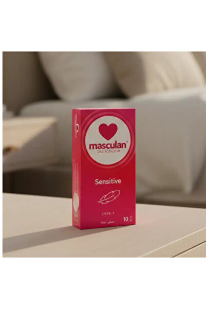 Masculan Sensitive Condoms Type 1 - 10 Count