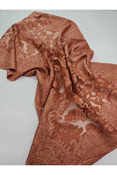 tomrisboutique Baroque Collection Gradient Burnt Jacquard Tulle Shawl 70 X 19...