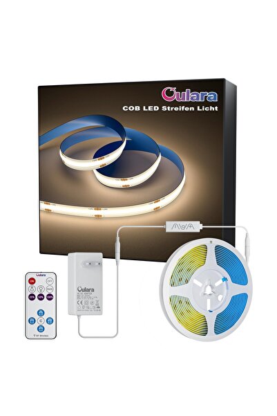 OEM Banda LED COB OULARA 6M, Dimabila 10-100%, 24V, Telecomanda RF, Lumina Na...