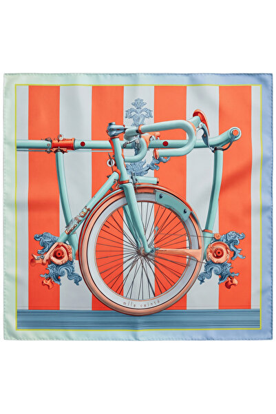 The Avantgarde Cycle %100 İpek Fular 50x50 cm
