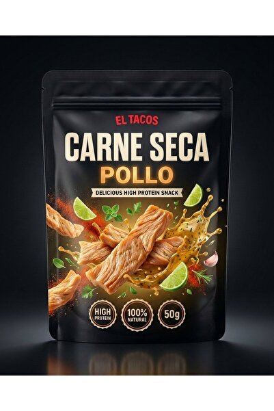 Carne Seca Pollo 50g - Chicken Jerky Lime si Miere, 35g Proteine, Keto, Fara ...