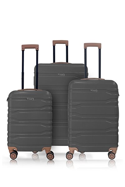 Fossil ABS Unisex Büyük Orta Kabin Boy Valiz FSL132