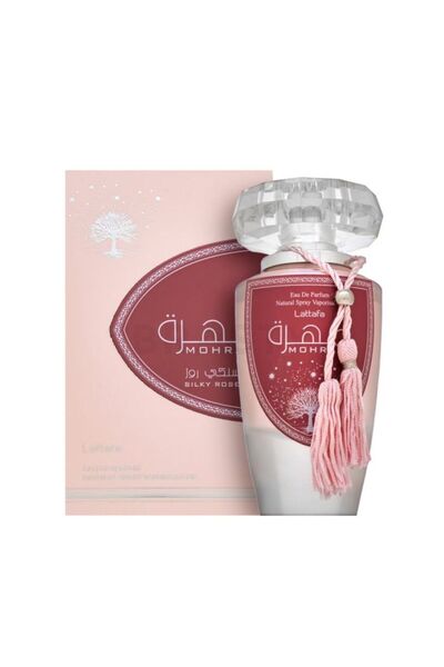 lattafa MOHRA SILKY ROSE EAU DE PARFUM 100ML