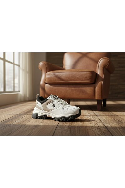 U.S. Polo Assn. TRACKY 6PR Bej-Kahve Sneaker