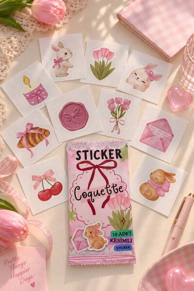 Planet Butik Coquette Sticker Pack Flw