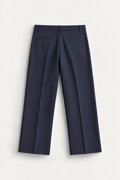 no7man Bruce - Navy Blue - Spanish Straight Fit - Men's Trousers