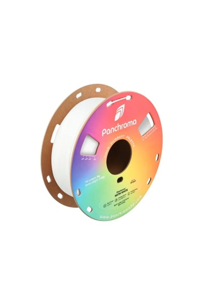 Polymaker Filamente 3D PLA Filament PLA Satin Panchroma Alb 1.75 mm 1 kg