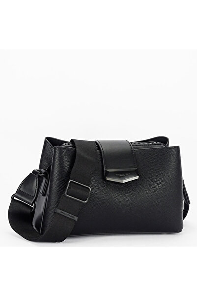 David Jones Small black crossbody bag Paris CM8303 15