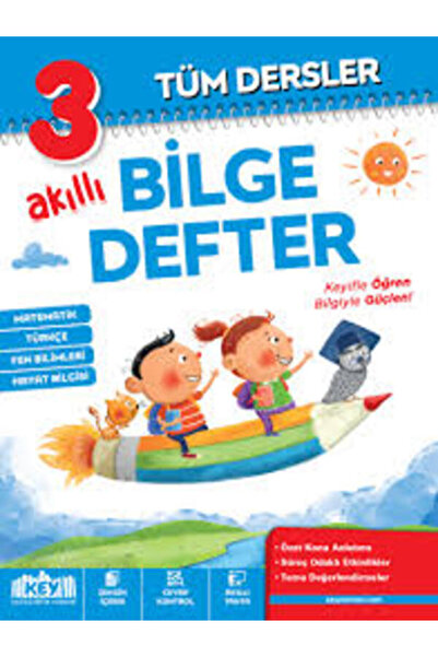Key Kaliteli Eğitim Yayınları 3. Sınıf Tüm Dersler Akıllı Bilge Defterim
