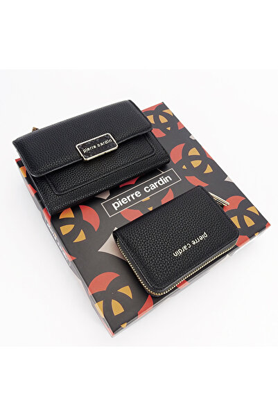 Pierre Cardin , 2-piece set wallet and cardholder 6250+428NERO M0