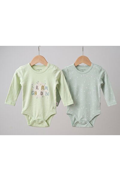 Mother Love 70% Bamboo 30% Cotton 2-Piece Long Sleeve Bodysuit 0-36 Months