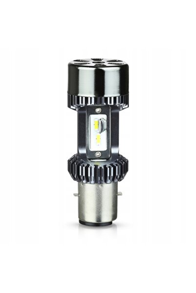 Interlook Bec LED Motocicletă Scuter ATV BA20D S2 3200lm 30W Radiator cu vent...