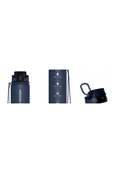 Wessper Sticlă de apă cu filtru 1000 ml Fără BPA Tritan + filtru
