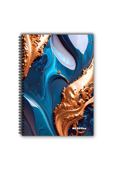 MG Office A4 Dictando Notebook 80 Sheets, MG Office, Student Notebooks with M...